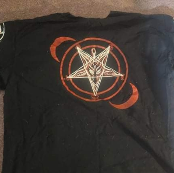 2 "Hail Satan" shirts. - Picture 2 of 4